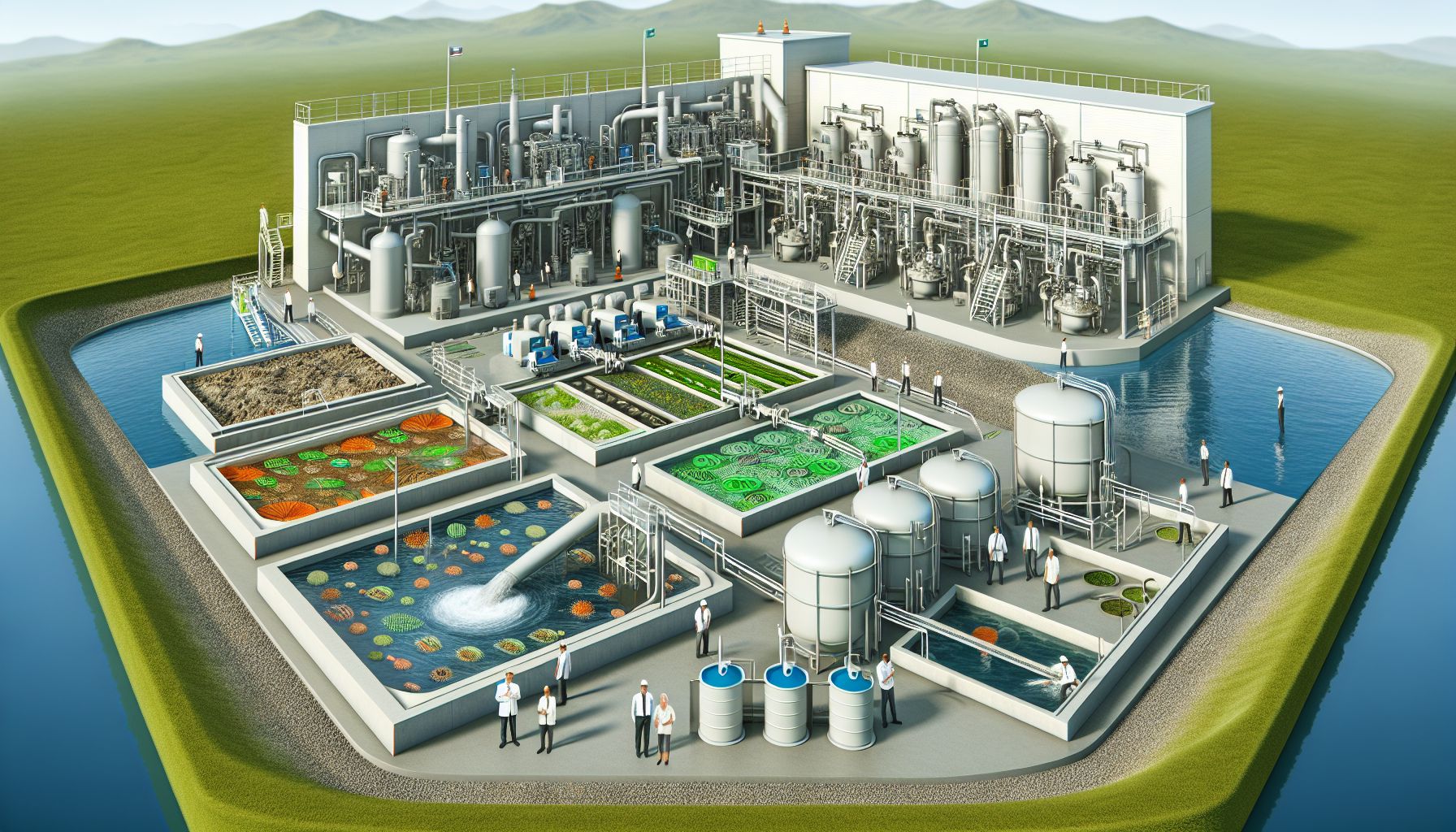 Selecting industrial wastewater treatment systems for compliance